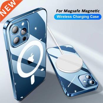 For Magsafe Magnetic Wireless Charging Case For iPhone 11 12