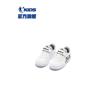 中國喬丹兒童鞋寶寶室內學步鞋2023新款女童防滑鞋子板鞋商場同款