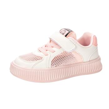 班妮寶貝女童鞋透氣網面鞋2023夏季新款兒童運動鞋板鞋女孩小白鞋
