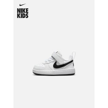 Nike耐克官方男童COURT BOROUGH嬰童運動童鞋魔術貼夏季DV5458