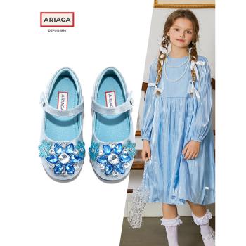 ARIACA艾芮夏季兒童水晶鉆公主鞋
