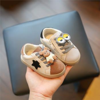 春季女寶寶軟底小男童嬰兒鞋子