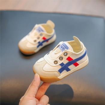 嬰兒春秋款軟底寶寶女童學步鞋