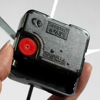6168S掃描靜音機芯石英鐘表掛鐘芯 常用款配指針十字繡鐘DIY鐘芯