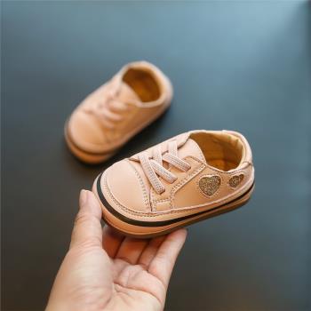 嬰兒春秋款時尚幼童軟底鞋子