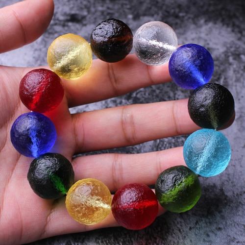 多寶九色捷克隕石手鏈男女款佛珠手串高頻原石宇宙礦物把玩件