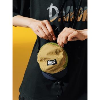 DAIKON Lab 23SS 山系迷你可愛戶外小露營帽拼接帽子零錢袋掛飾包