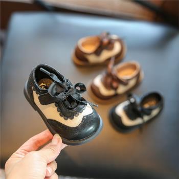 女寶寶軟底小童一歲嬰兒公主鞋
