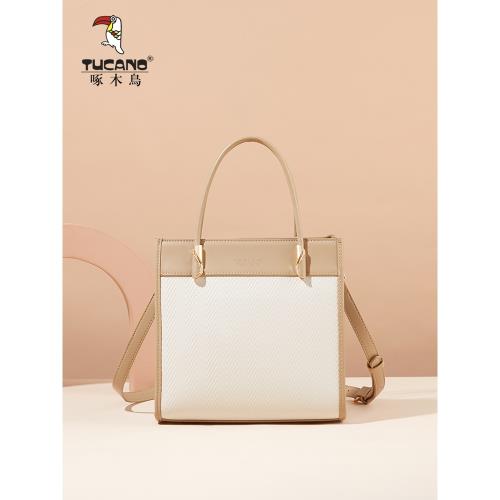 [尾貨特賣]啄木鳥包包女士琴譜包高級質感大氣優雅單肩斜挎手提包