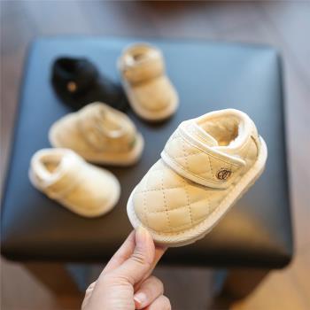 1一2歲軟底保暖加絨嬰兒鞋