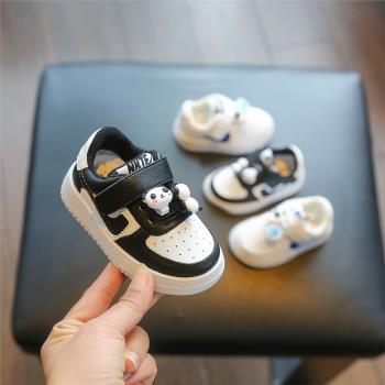 軟底春秋小童2-3歲嬰兒鞋子