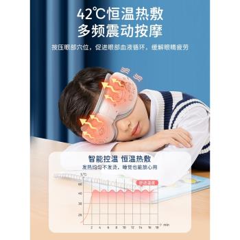 兒童護眼儀眼部按摩器青少年小學生用熱敷緩解疲勞眼罩儀生日禮物