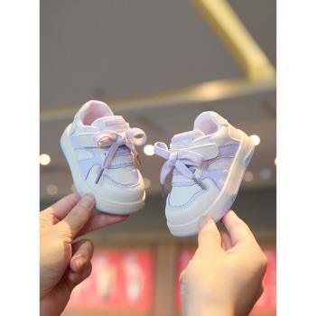 軟底嬰兒寶寶春秋單鞋女童學步