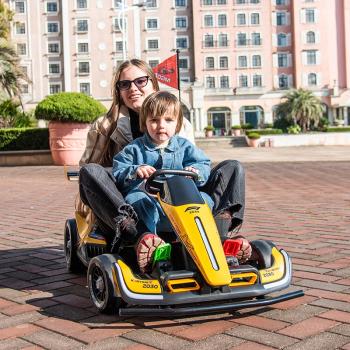 兒童卡丁車可漂移電動賽車網紅四輪車小孩成人3歲6歲10歲禮物車