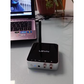 levn/樂朗 017適配器aux車載功放藍芽接收器轉音箱無線響高保免充