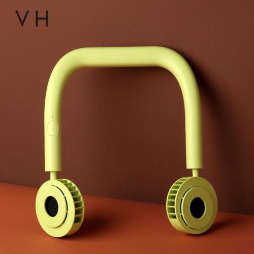 VH凡掛脖風扇 usb充電靜音運動隨身迷你網紅便攜式懶人掛頸風力大