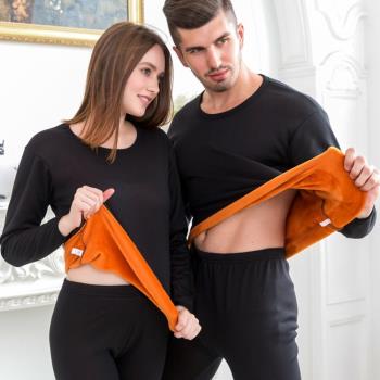 Winter long johns thick men thermal underwear sets keep warm