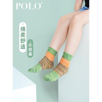 Polo中厚可愛冬季童襪