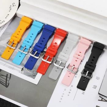 適配卡西歐baby-g硅膠手表帶女款ba-110112100130替換橡膠腕帶