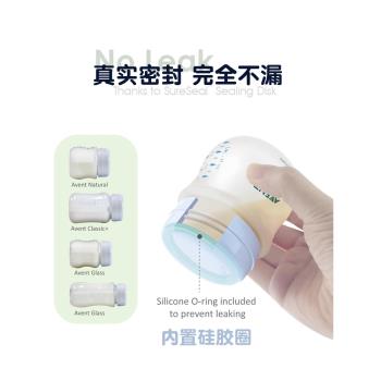 maymom奶瓶蓋帽通用適配貝親奶嘴愛得利新貝新安怡美德樂孕貝寬口