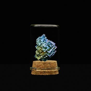 礦石原石擺件標本小禮品鉍晶體