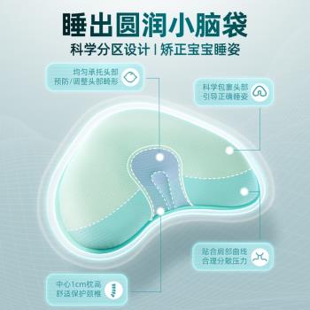 美國Hoag定型枕嬰兒枕頭寶寶糾正頭型扁偏頭0-1歲新生矯正舟狀頭