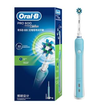 OralB/歐樂B3D德國進口電動牙刷感應式充電防水牙刷1支+1盒全自動