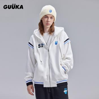 GUUKA秋冬世界杯寬松潮針織外套