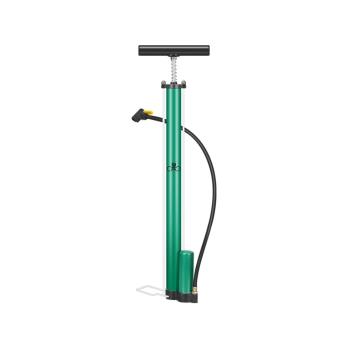 永久打氣筒自行車籃球家用通用電瓶電動車單車氣管子帶氣壓表1件