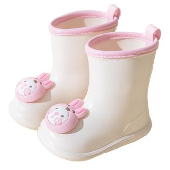 豬爸爸兒童雨鞋女童夏季防水防滑水幼兒園寶寶雨靴小學生女孩水鞋
