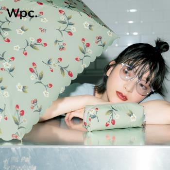 Wpc.小清新超輕迷你口袋傘五折雨傘小巧便攜高顏值卡片折疊傘