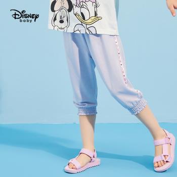 夏季七分褲薄款時髦迪士尼童裝