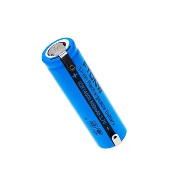 強光手電筒電池14500充電鋰電池磷酸鐵飛科電動剃須刀牙刷大容量