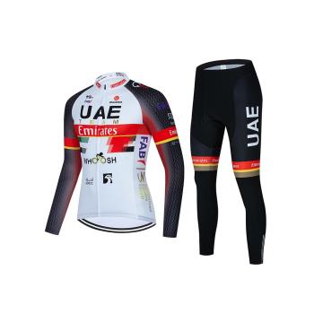 2022環法新款自行車冬季抓絨保暖騎行服春秋長袖速乾透氣男款套裝