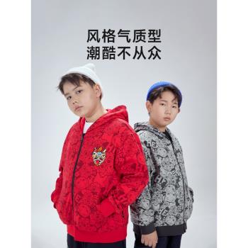 HEA X 小豬托尼TABE兒童外套男童春秋款2023新款男孩寬松薄款外套