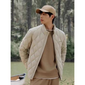 波司登輕暖立領外套鵝絨服