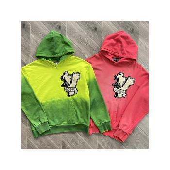 Vertabrae Embroidered Patch Logo Hoodie 磨爛洗水刺繡重工衛衣