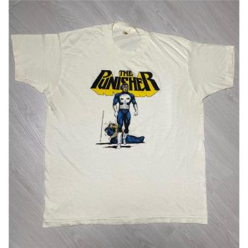 The Punisher懲罰者歐美高街rapper穿搭潮流ins打底衫復古短袖T恤