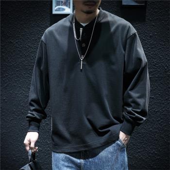 亨利領ins休閑春秋款長袖衛衣