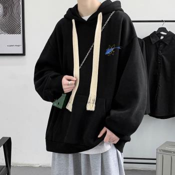 重磅ins網紅款秋冬季潮連帽衛衣