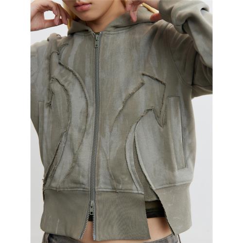 CONP 23AW Faded- Effect Hooded Jacket