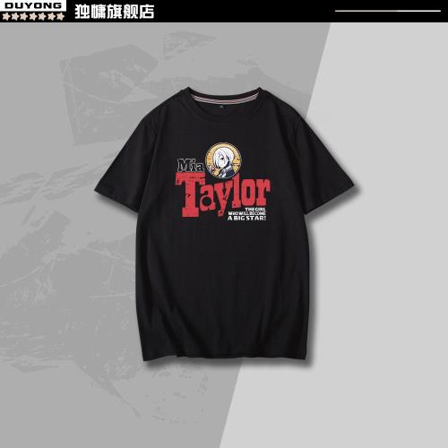 LoveLive 虹咲學園偶像同好會 米婭泰勒 短袖T恤棉動漫周邊上衣服