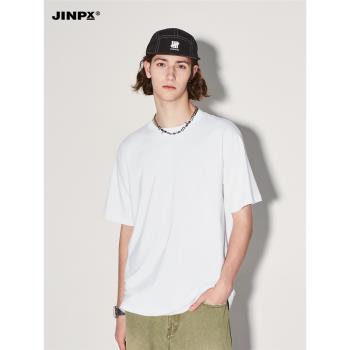 潮牌JINPX美式西海岸220g純棉t恤