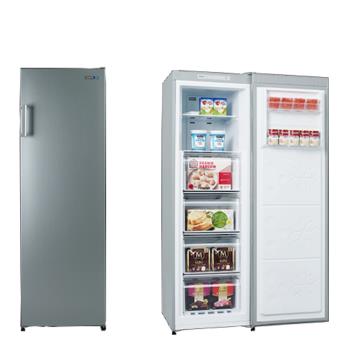 送全聯禮券900元★聲寶216公升直立式冷凍櫃SRF-220F