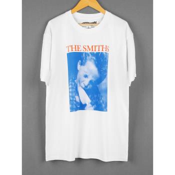 The Smiths T恤 The Queen Is Dead Tour Suede 白色短袖 T-shirt
