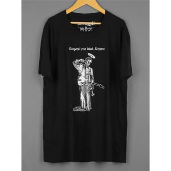 Godspeed You Black Emperor T恤 Post Rock 后搖黑色藏青T-Shirt