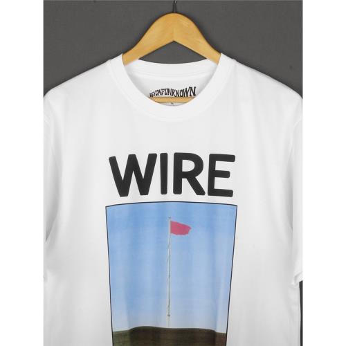 wire pink flag shirt