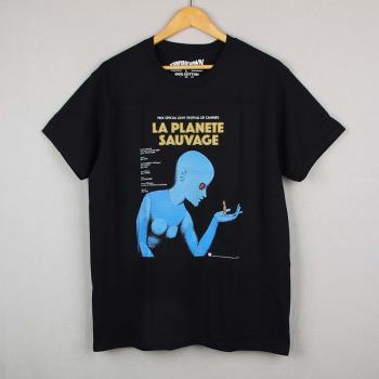 奇幻星球 T恤 Fantastic Planet 甘達星人科幻短袖印花 T-Shirt