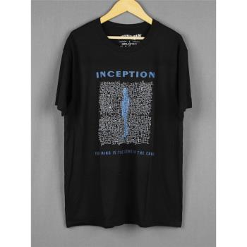 盜夢空間 T恤 Inception 星際穿越 Christopher Nolan T-Shirt