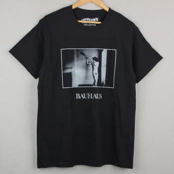 Bauhaus新浪潮純棉短袖休閑T恤